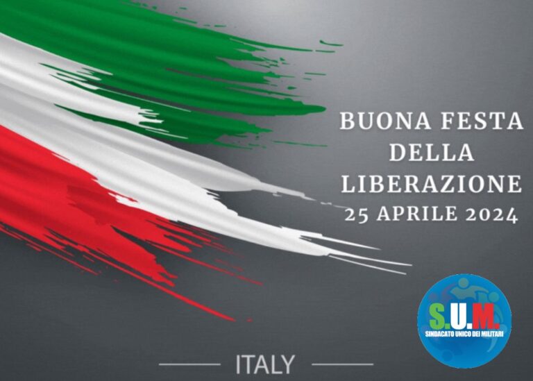 Comunicato Stampa – Buon 25 aprile