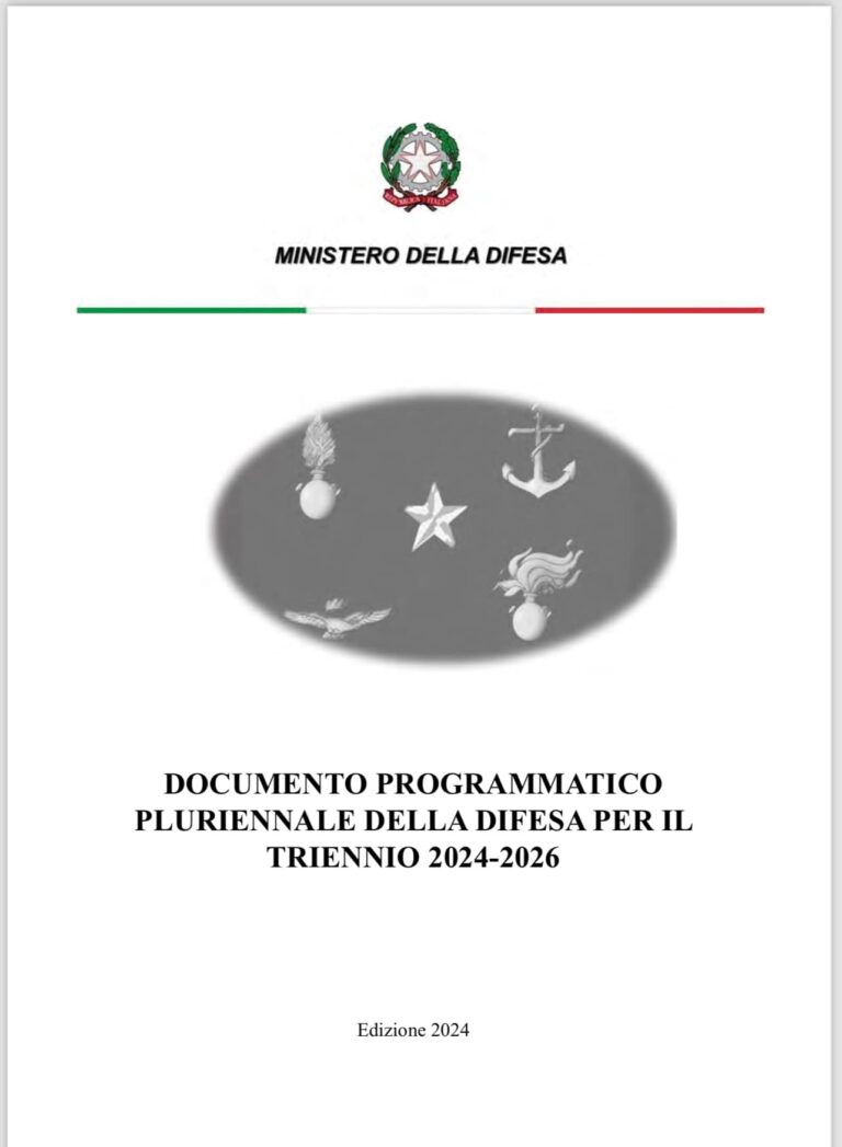 DPP – Documento Programmatico Pluriennale, triennio 2024-2026