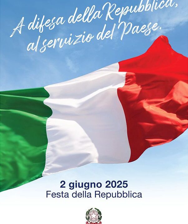 Il S.U.M. – Sindacato Unico dei Militari augura a tutti i propri iscritti e a tutti i concittadini: Buona Festa della Repubblica 2025.