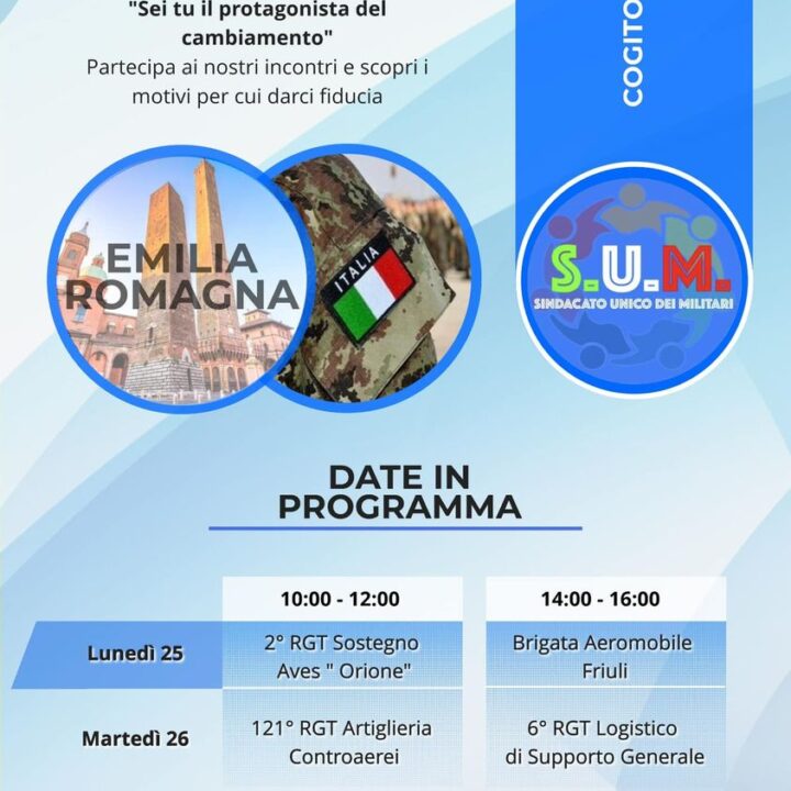 incontro conoscitivo Emilia Romagna