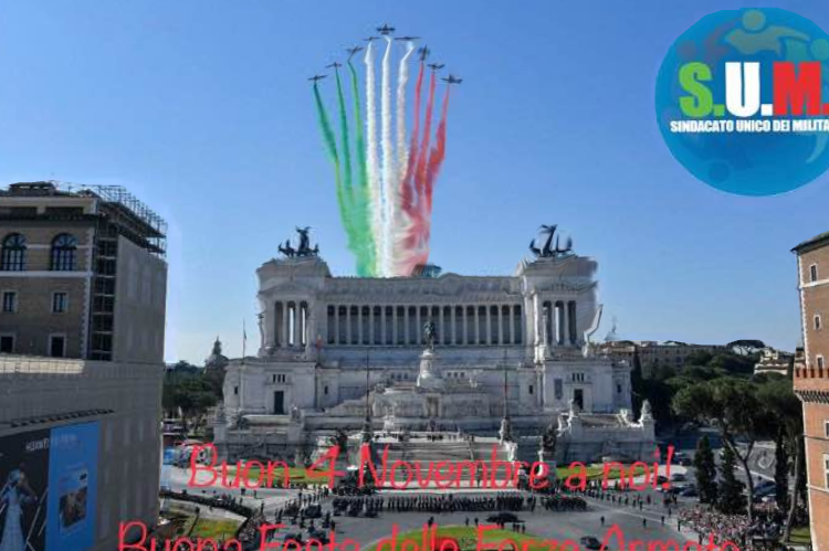 Comunicato Stampa – Buona Festa delle Forze Armate